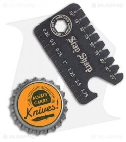 Audacious Titanium Dog Tag Tool Anglefinder V3- PVD Black -Blade HQ Shop Audacious Titanium Dog Tag Tool Anglefinder V3 PVD Black AC DT3 TIT PVD LS Bottlecap