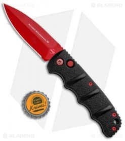 Boker Black Widow Kalashnikov Dagger Automatic Knife (3.25" Red D2) -Blade HQ Shop Boker Black Widow Kalashnikov Dagger Auto Red 01KALS44NSOI BHQ 92706 jr bottlecap update