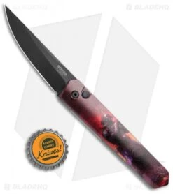 Boker Burnley Kwaiken Automatic Knife Frank Frazetta Series DD3 (3.5" Black) -Blade HQ Shop Boker Burnley Kwaiken Auto Frank Frazetta Series DD3 Black 06EX297 BHQ 90337 jr bottlecap