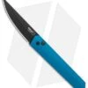 Boker Burnley Kwaiken Automatic Knife Blue (3.5" Black) Pro-Tech