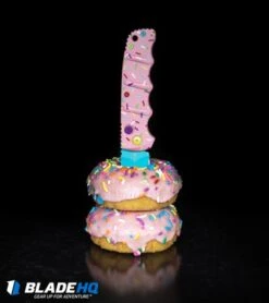 Boker Dessert Warrior Kalashnikov Dagger Automatic Knife (3.25" Blue) Donut -Blade HQ Shop Boker Dessert Warrior Kalashnikov Dagger Automatic Knife Blue bhq 108010 kp stack web