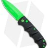 Boker Green Mamba Kalashnikov Dagger Automatic Knife (3.25" Electric Green D2)