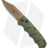 Boker Desert Warrior Kalashnikov Bowie Automatic Knife OD Green (D2 Copper)