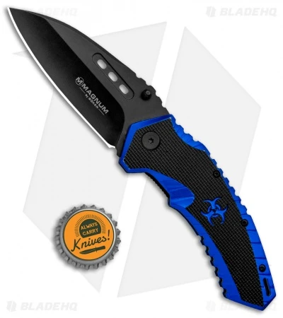 Boker Magnum Cobalt Strike Spring Assisted Knife (3.375" Black) 01RY886 4 Boker Magnum Cobalt Strike Spring Assisted Knife (3.375" Black) 01RY886 - Image 4