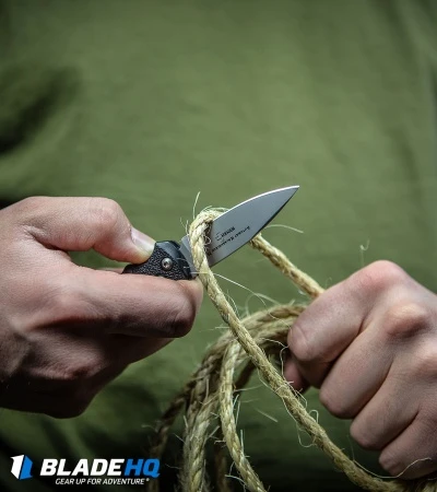 Boker Mini Kalashnikov Automatic Knife Dagger (2.5" Black D2) 6 Boker Mini Kalashnikov Automatic Knife Dagger (2.5" Black D2) - Image 6