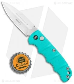 Boker Mini Kalashnikov Dagger Automatic Knife Tyranny Teal (2.5" Stonewash) -Blade HQ Shop Boker Mini Kalashnkov Dagger Auto Tyranny Teal SW 01KALS64NSOI BHQ 99633 jr bottlecap