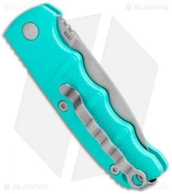 Boker Mini Kalashnikov Dagger Automatic Knife Tyranny Teal (2.5" Stonewash) -Blade HQ Shop Boker Mini Kalashnkov Dagger Auto Tyranny Teal SW 01KALS64NSOI BHQ 99633 jr side