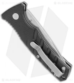 Boker Mini Strike Automatic Knife Black Aluminum (2.6" Stonewash D2) -Blade HQ Shop Boker Mini Strike Auto Black SW 01BO435NSOI BHQ 99628 jr side