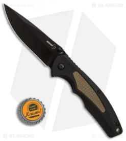 Boker Plus Gemini NGA Spring Assisted Knife Black/Coyote (3.5" Black) 01BO502 7 Boker Plus Gemini NGA Spring Assisted Knife Black/Coyote (3.5" Black) 01BO502 -Blade HQ Shop Boker Plus Gemini NGA Black Coyote black BHQ 80767 er bottlecap