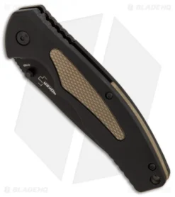 Boker Plus Gemini NGA Spring Assisted Knife Black/Coyote (3.5" Black) 01BO502 6 Boker Plus Gemini NGA Spring Assisted Knife Black/Coyote (3.5" Black) 01BO502 -Blade HQ Shop Boker Plus Gemini NGA Black Coyote black BHQ 80767 er spine