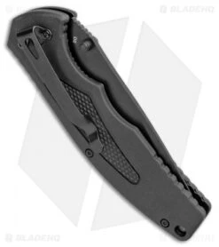 Boker Plus Gemini NGA Spring Assisted Knife Black (3.5" Black Serr) 01BO503 6 Boker Plus Gemini NGA Spring Assisted Knife Black (3.5" Black Serr) 01BO503 -Blade HQ Shop Boker Plus Gemini NGA SA Black Black Serr 01BO503 BHQ 105723 jr side