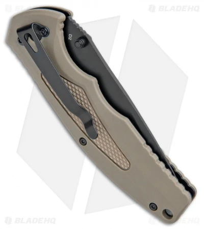 Boker Plus Gemini NGA Spring Assisted Knife Coyote Brown (3.5" Black) 01BO504 3 Boker Plus Gemini NGA Spring Assisted Knife Coyote Brown (3.5" Black) 01BO504 - Image 3