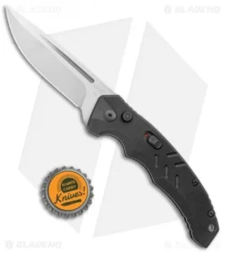 Boker Plus Intention II Automatic Knife Black G-10 (3.25" Stonewash) 01B0482 -Blade HQ Shop Boker Plus Intention Black Auto SW 01B0482 BHQ 115756 jr bottlecap