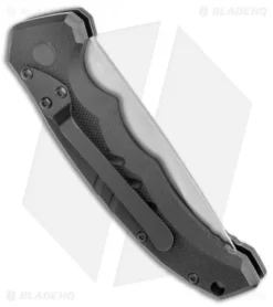 Boker Plus Intention II Automatic Knife Black G-10 (3.25" Stonewash) 01B0482 -Blade HQ Shop Boker Plus Intention Black Auto SW 01B0482 BHQ 115756 jr side