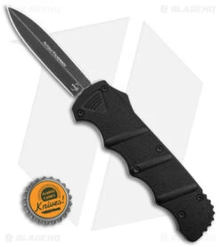 Boker Plus Kalashnikov Dagger OTF Automatic Knife Black Aluminum (3.5" Black SW) -Blade HQ Shop Boker Plus Kalashinov Dagger OTF Automatic Knife Black Aluminium 3in Black SW BHQ 126000 td size