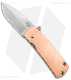 Boker Plus Shamsher Automatic Liner Lock Knife Copper (1.9" Satin) 01BO362