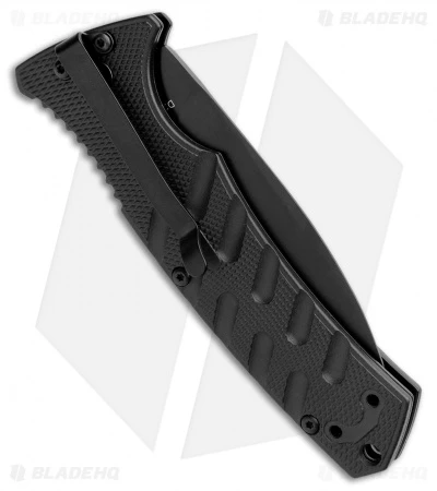 Boker Plus Strike Dagger Automatic Knife Black (3.25" Black D2) 3 Boker Plus Strike Dagger Automatic Knife Black (3.25" Black D2) - Image 3