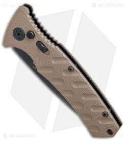 Blade HQ Shop -Blade HQ Shop Boker Plus Strike drop point coyote brown black sw BHQ 67882 er spine jr