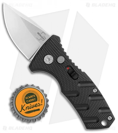 Boker Stubby Strike CA Legal Automatic Knife (1.9" Stonewash D2) 4 Boker Stubby Strike CA Legal Automatic Knife (1.9" Stonewash D2) - Image 4