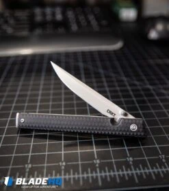 CRKT CEO Bamboo Liner Lock Knife GRN (3.1" Black Stonewash) 7096YGK -Blade HQ Shop CRKT CEO Liner Lock Knife Black GRN Satin 7096 BHQ 92432 kp bens desk instagram