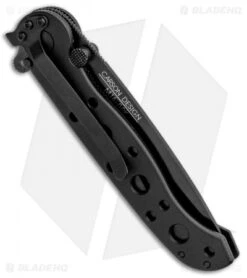 CRKT Carson M16-00K Tanto Liner Lock Knife Black Zytel (3" Black) 6 CRKT Carson M16-00K Tanto Liner Lock Knife Black Zytel (3" Black) -Blade HQ Shop CRKT Carson M16 00K Compact Tanto LL Black Zytel Black BHQ 87732 jr side