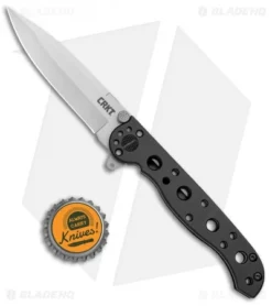CRKT Carson M16-01S EDC Spear Point Flipper Knife (3.125" Bead Blast) -Blade HQ Shop CRKT Carson M16 01S EDC SP Flipper BB M16 01S BHQ 11417 jr bottlecap