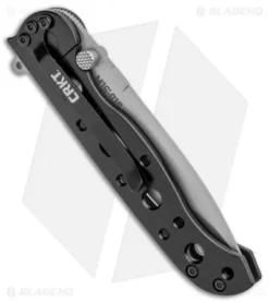 CRKT Carson M16-01S EDC Spear Point Flipper Knife (3.125" Bead Blast) -Blade HQ Shop CRKT Carson M16 01S EDC SP Flipper BB M16 01S BHQ 11417 jr side
