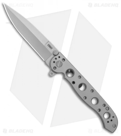 CRKT M16-03SS Stainless Steel Frame Lock Knife Spear Point (3.5" Bead Blast) 1 CRKT M16-03SS Stainless Steel Frame Lock Knife Spear Point (3.5" Bead Blast)