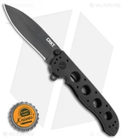 CRKT Carson M21-02G Flipper Knife Black G-10 (3" Black) 7 CRKT Carson M21-02G Flipper Knife Black G-10 (3" Black) -Blade HQ Shop CRKT Carson M21 02G Flipper Knife Black G 10 3 Gray BHQ 3171 LS Bottlecap