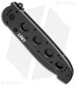 Blade HQ Shop -Blade HQ Shop CRKT Carson M21 04G Big Dog Black G 10 Black BHQ 4034 jr spine