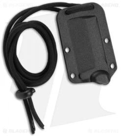 CRKT Folts Minimalist Cleaver Neck Knife Blackout (2.1" Black) 2383K -Blade HQ Shop CRKT Folts Minimalist Cleaver Neck Blackout Black 2383K BHQ 119324 jr sheath