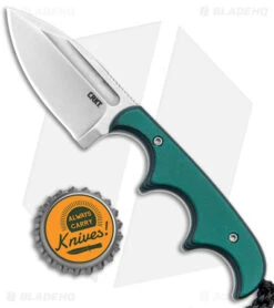 CRKT Folts Minimalist Spear Point Neck Knife Green Resin/Fiber (2.1" Stonewash) 9 CRKT Folts Minimalist Spear Point Neck Knife Green Resin/Fiber (2.1" Stonewash) -Blade HQ Shop CRKT Folts Minimalist SP Neck Knife Green Resin Fiber SW BHQ 145872 jr bottlecap