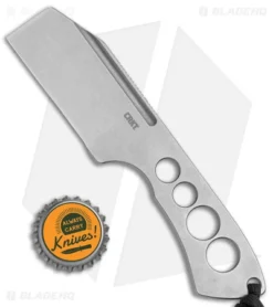 CRKT Jon Graham Razel Chisel Fixed Blade Knife Gray Stainless Steel (2" Steel) -Blade HQ Shop CRKT Jon Graham Razel Chisel Fixed Blade SW BHQ 178660 jr bottlecap