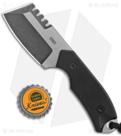CRKT Jon Graham Razel Compact Fixed Blade Knife Black G-10 (2.32" SW & Brush) -Blade HQ Shop CRKT Jon Graham Razel Compact Fixed Blade Black G 10 SW Brush BHQ 178677 jr bottlecap