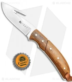 CRKT Kuskokwin Kommer Signature Hunter Fixed Blade Bamboo (3.3" Satin) 2820 -Blade HQ Shop CRKT Kuskokwin Kommer Signature Hunter Blade Bamboo 2820 BHQ 69084 jr bottlecap