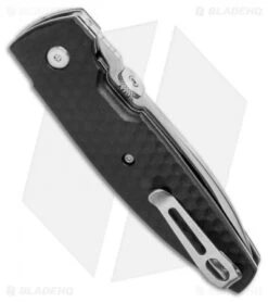 CRKT Lucas Burnley Aux Liner Lock Folding Knife Black (3.25" Satin) 1220 6 CRKT Lucas Burnley Aux Liner Lock Folding Knife Black (3.25" Satin) 1220 -Blade HQ Shop CRKT Lucas Burnley Aux Liner Lock Folding Knife Black 3.25 Satin 1220 BHQ 51815 LS Side
