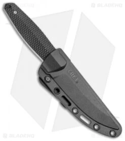 CRKT Lucas Burnley Strafe Fixed Blade Knife Black GFN (4.6" Satin)1210 6 CRKT Lucas Burnley Strafe Fixed Blade Knife Black GFN (4.6" Satin)1210 -Blade HQ Shop CRKT Lucas Burnley Strafe Black GFN Satin 1210 BHQ 51814 jr sheath