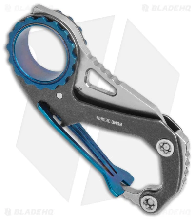 CRKT Mike Bond Compano Sheepsfoot Slip Joint Knife Carabiner (1.44" Satin) 3 CRKT Mike Bond Compano Sheepsfoot Slip Joint Knife Carabiner (1.44" Satin) - Image 3