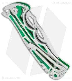 CRKT Nirk Tighe 2 Knife Green Stainless Steel (3.2" Satin) 5241 6 CRKT Nirk Tighe 2 Knife Green Stainless Steel (3.2" Satin) 5241 -Blade HQ Shop CRKT Nirk Tighe 2 Green SS Satin 5241 BHQ 119341 jr side