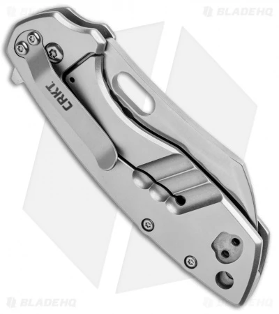 CRKT Pilar Large Frame Lock Flipper Knife Stainless Steel (2.62" Satin) 5315 3 CRKT Pilar Large Frame Lock Flipper Knife Stainless Steel (2.62" Satin) 5315 - Image 3