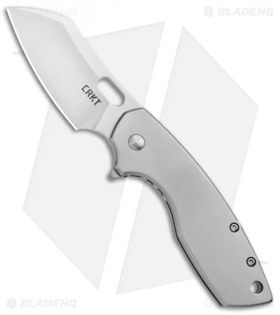 CRKT Pilar Large Frame Lock Flipper Knife Stainless Steel (2.62" Satin) 5315 1 CRKT Pilar Large Frame Lock Flipper Knife Stainless Steel (2.62" Satin) 5315