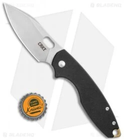 CRKT Pilar III Frame Lock Knife Black G-10 (3" Stonewash D2) 5317D2 -Blade HQ Shop CRKT Pillar III FL Black G 10 SW D2 5317D2 BHQ 119343 jr bottlecap