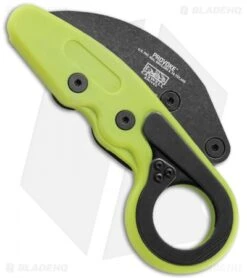 CRKT Provoke Zap Kinematic Morphing Karambit Folding Knife (2.4" Black) 4041G -Blade HQ Shop CRKT Provoke Zap Kinematic Morphing Karambit Black BHQ 119339 jr side