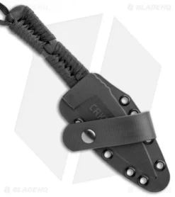 CRKT RMJ Utsidihi Fixed Blade Knife (3.5" Stonewash) 2752 -Blade HQ Shop CRKT RMJ Utsidihi Dark SW 2752 BHQ 103914 jr sheath