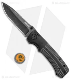 CRKT Ruger Knives All-Cylinders +P Liner Lock Knife G-10 (5" Black SW) R2003K -Blade HQ Shop CRKT Ruger All Cylinders P LL G 10 Black SW R2003K BHQ 52576 jr bottlecap