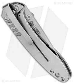 CRKT Ruger Knives Lerch Over-Bore Frame Lock Knife (2.95" Stonewash) R2801 -Blade HQ Shop CRKT Ruger Lerch Over Bore FL SW R2801 BHQ 76851 jr side