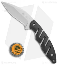 CRKT Ryan Plan B Fixed Blade Knife Zytel (2.8" Bead Blast Serr) 2813 7 CRKT Ryan Plan B Fixed Blade Knife Zytel (2.8" Bead Blast Serr) 2813 -Blade HQ Shop CRKT Ryan Plan B zytel bb serr 2813 BHQ 69080 er size