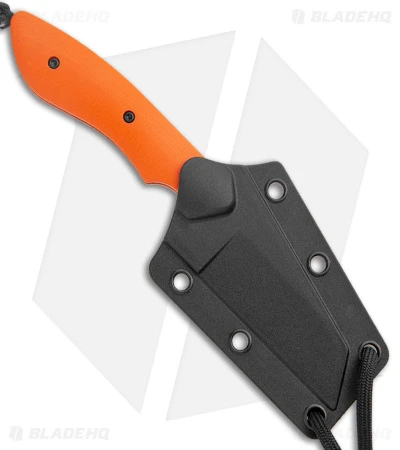 CRKT S.P.I.T. Knife Small Pocket Inverted Tanto Orange G-10 (2.15" Stonewash) 3 CRKT S.P.I.T. Knife Small Pocket Inverted Tanto Orange G-10 (2.15" Stonewash) - Image 3