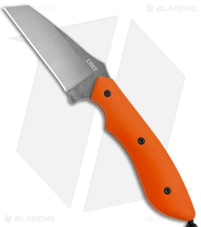 CRKT S.P.I.T. Knife Small Pocket Inverted Tanto Orange G-10 (2.15" Stonewash) 1 CRKT S.P.I.T. Knife Small Pocket Inverted Tanto Orange G-10 (2.15" Stonewash)
