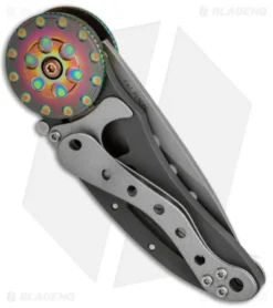 CRKT Van Hoy Snap Fire Folding Knife (2.3" Bead Blast Serr) 5011 6 CRKT Van Hoy Snap Fire Folding Knife (2.3" Bead Blast Serr) 5011 -Blade HQ Shop CRKT Van Noy Snap Fire BB Serr 5011 BHQ 68533 jr side